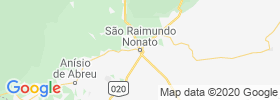 Sao Raimundo Nonato map
